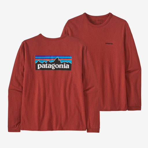 Patagonia Women's Long Sleeve P-6 Logo Responsibili-Tee