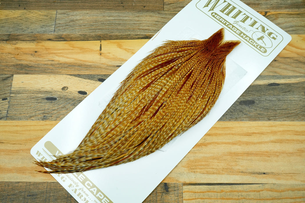 Whiting Heritage Grade 2 Barred Ginger Cape #0027