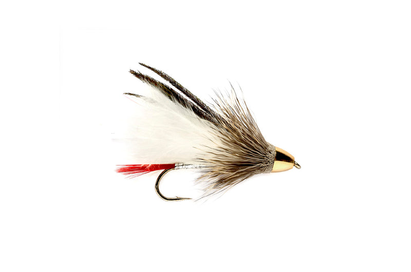 Conehead Marabou Muddler - White