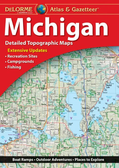 Delorme Michigan Atlas & Gazetteer