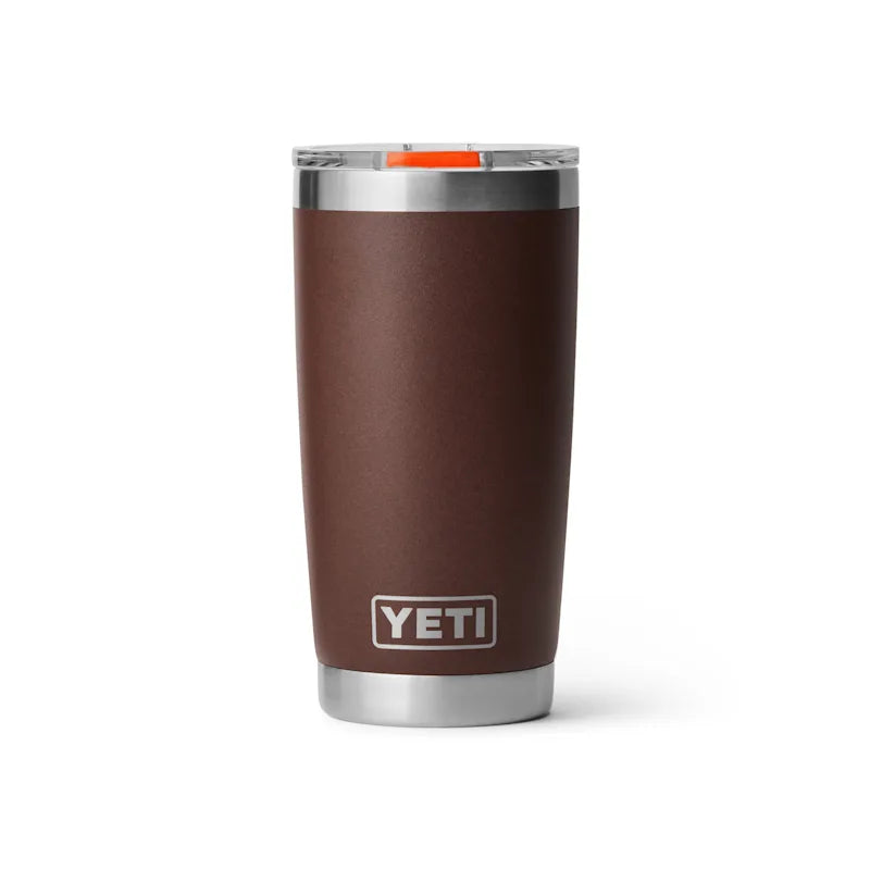 YETI Rambler 20 oz Tumbler Wetlands Brown