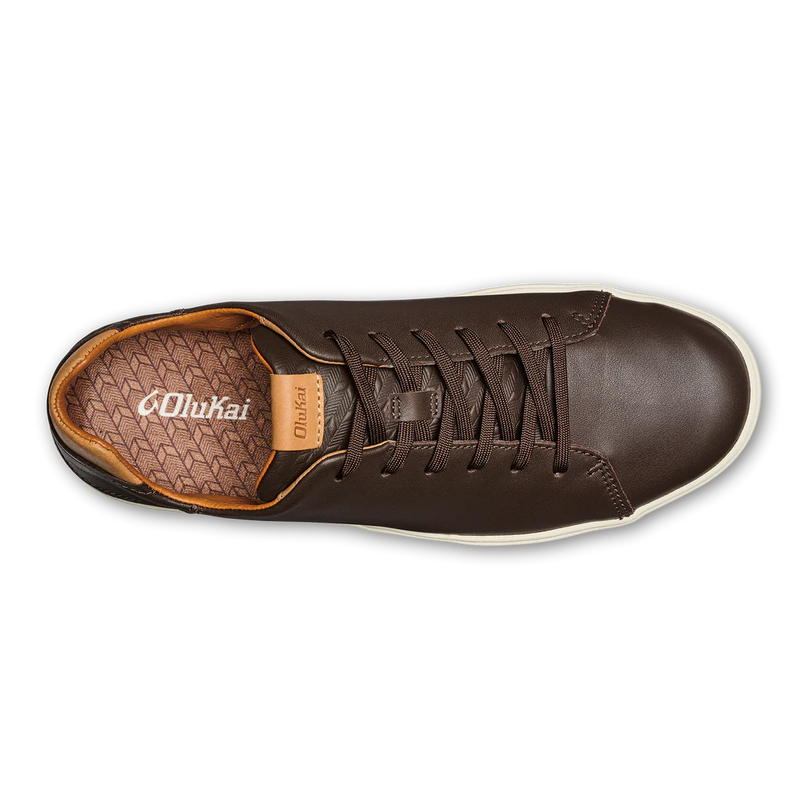 Olukai Men's Lae'Ahi Li 'Ili Waterproof Leather Sneaker Sale
