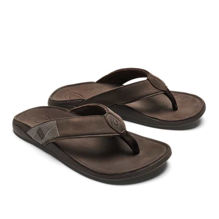 Olukai Men's Tuahine Waterproof Leather Sandal