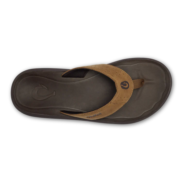 Olukai Men's Pili Waterproof Leather Sandals