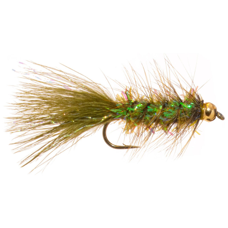 Beadhead Crystal Bugger - Olive