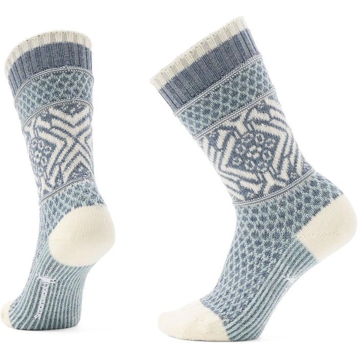 Smartwool Women's Everyday Popcorn Snowflake Pattern Crew Socks