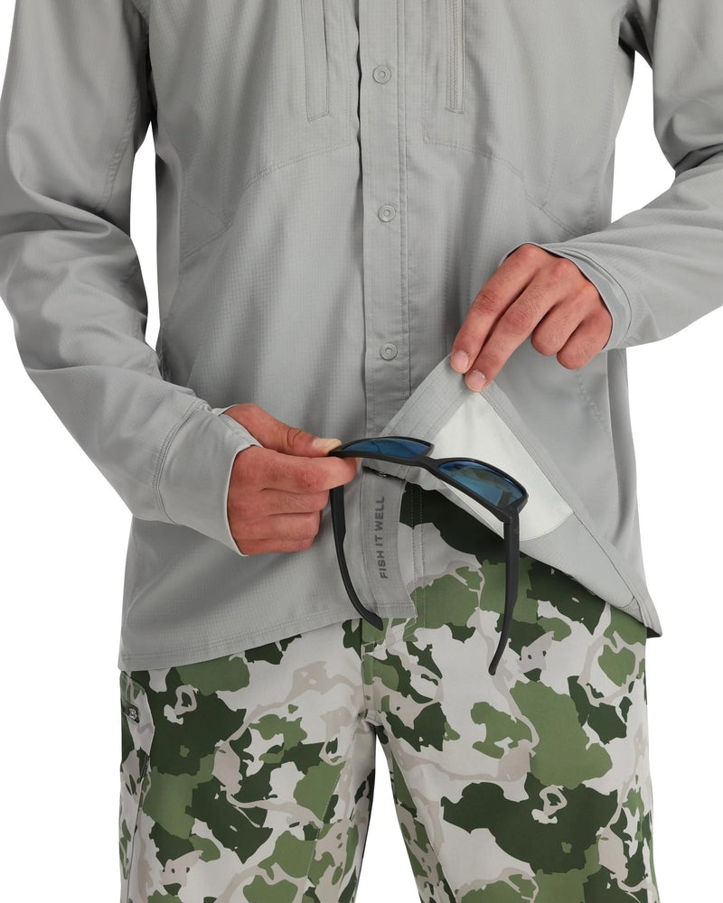 Simms Men's Intruder BiComp Long Sleeve Fishing Shirt