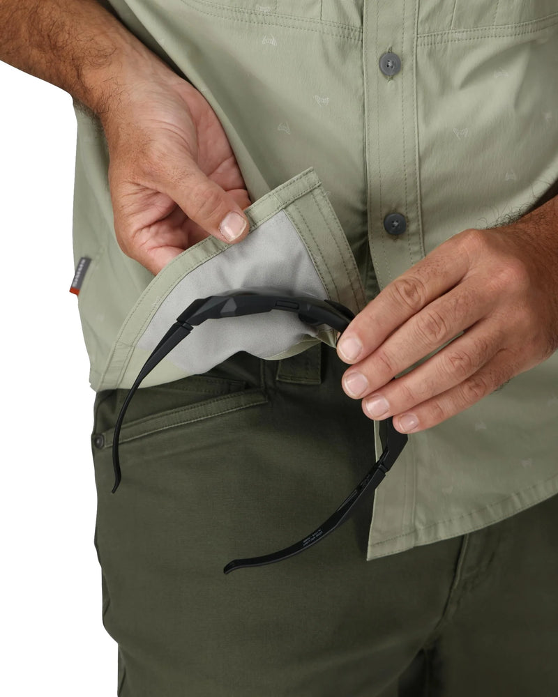 Simms Men's Stone Cold Short Sleeve Shirt