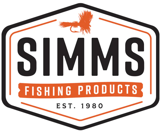 Simms Fly Patch Sticker — Little Forks Outfitters