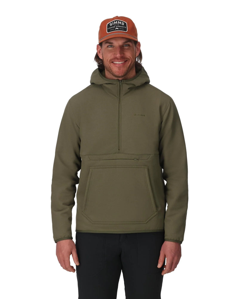 Simms Men's Strata 330 Half-Zip Midlayer Hoody