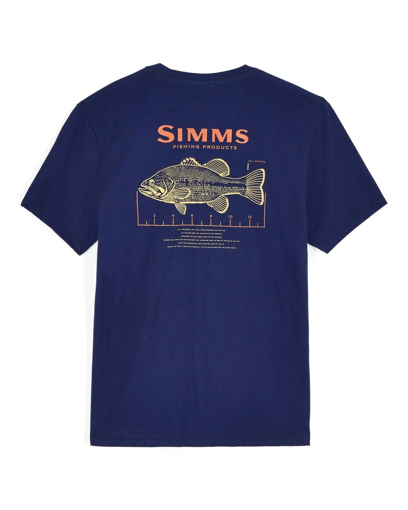 Simms Men's Bass Ruler T-Shirt