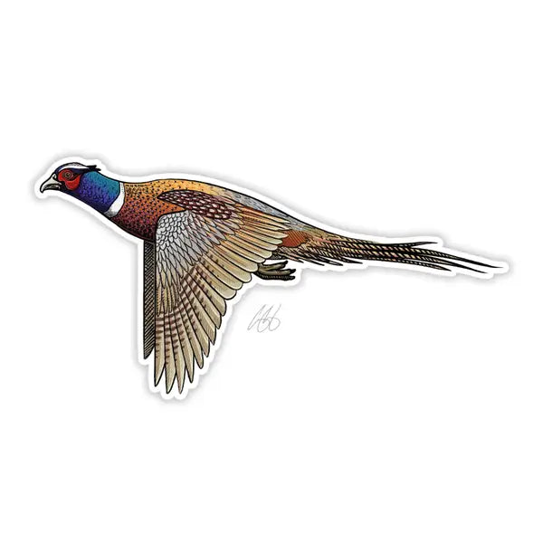 Casey Underwood Ringneck Pheasant Sticker