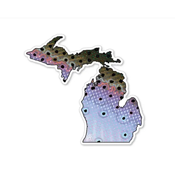 Casey Underwood Michigan Trout Stickers