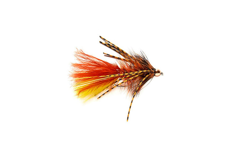 Fulling Mill Rubber Legged Bugger - Brown/Yellow