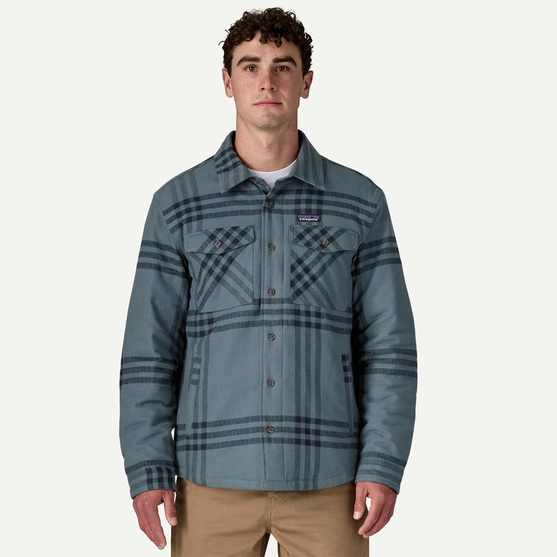 Patagonia Men's Lightweight Insulated Fjord Flannel Shirt Sale