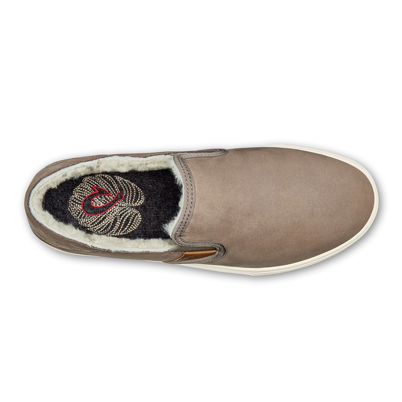 Olukai Women's Pehuea Heu Genuine Shearling Slip On Sneaker Sale