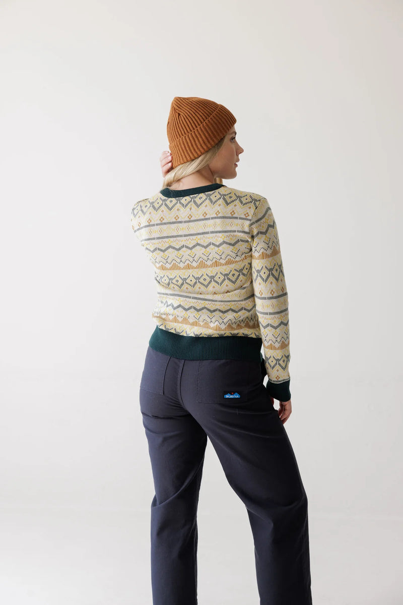 Kavu Women's Hillrose Crewneck Sweater