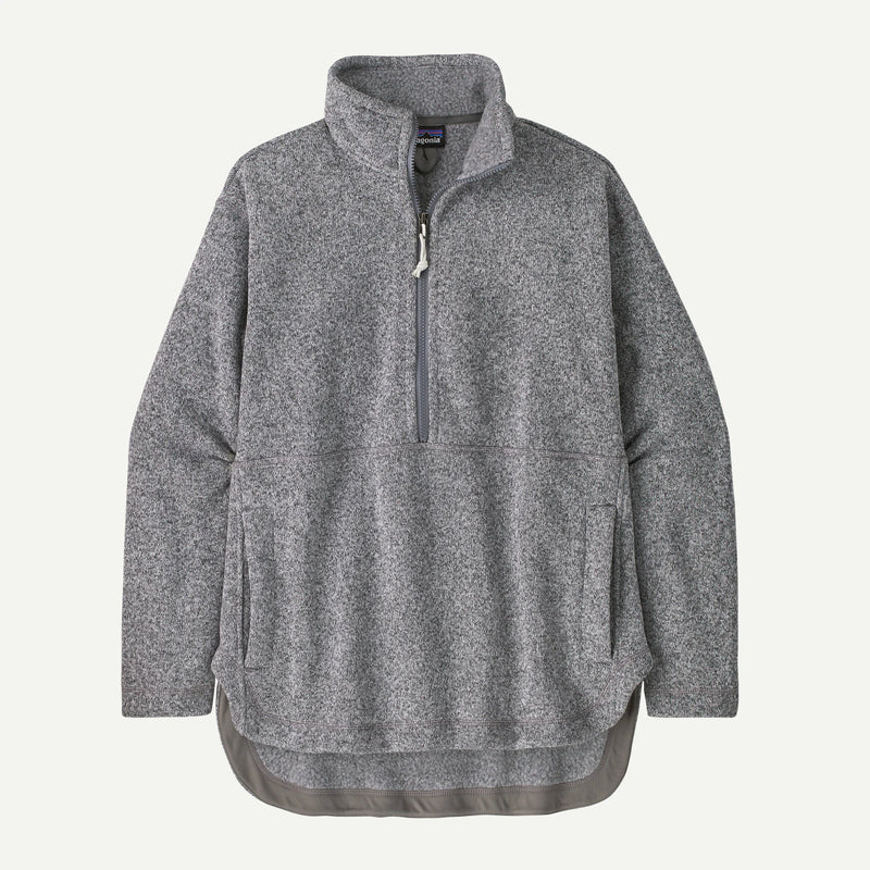 Patagonia Women's Better Sweater Oversized Pullover Sale Birch White