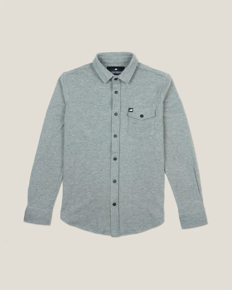 Belong Designs Men's Sherman Fleece Button Up
