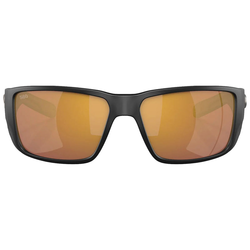 Costa Blackfin Pro Sunglasses - Matte Black w/ Gold Mirror 580G Lens