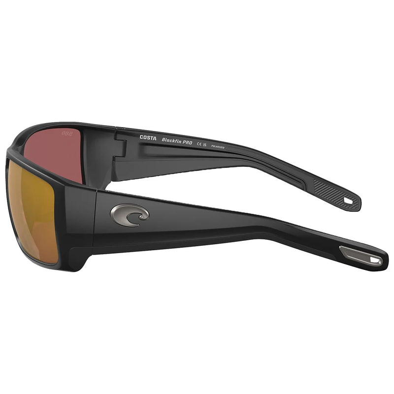 Costa Blackfin Pro Sunglasses - Matte Black w/ Gold Mirror 580G Lens