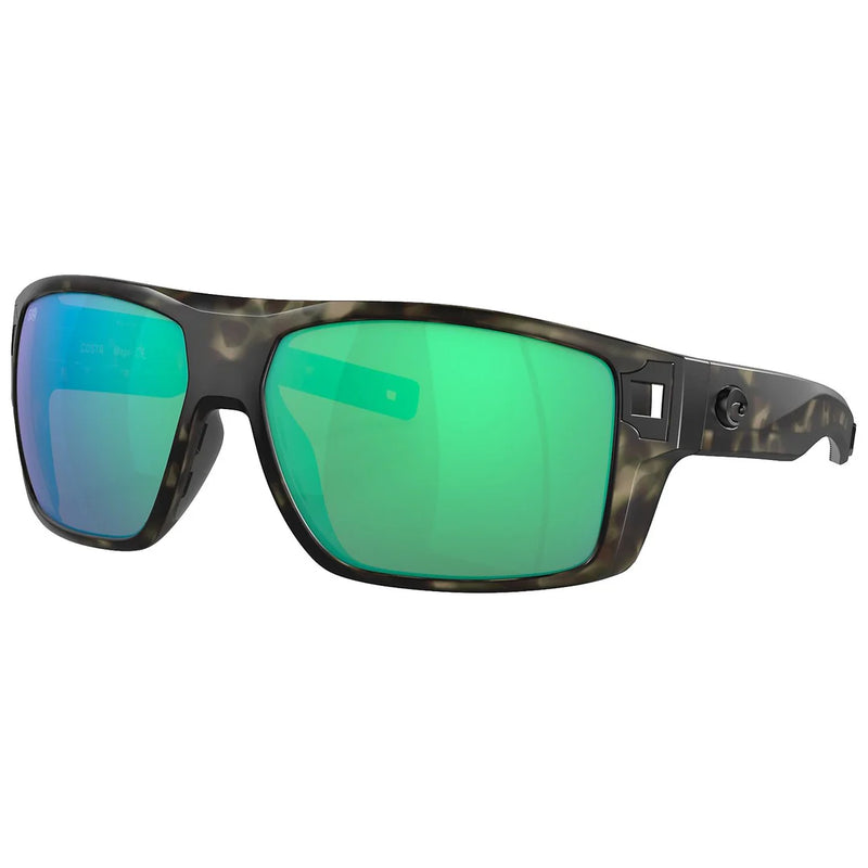 Costa Diego Sunglasses - Wetlands w/ Green Mirror 580G Lens