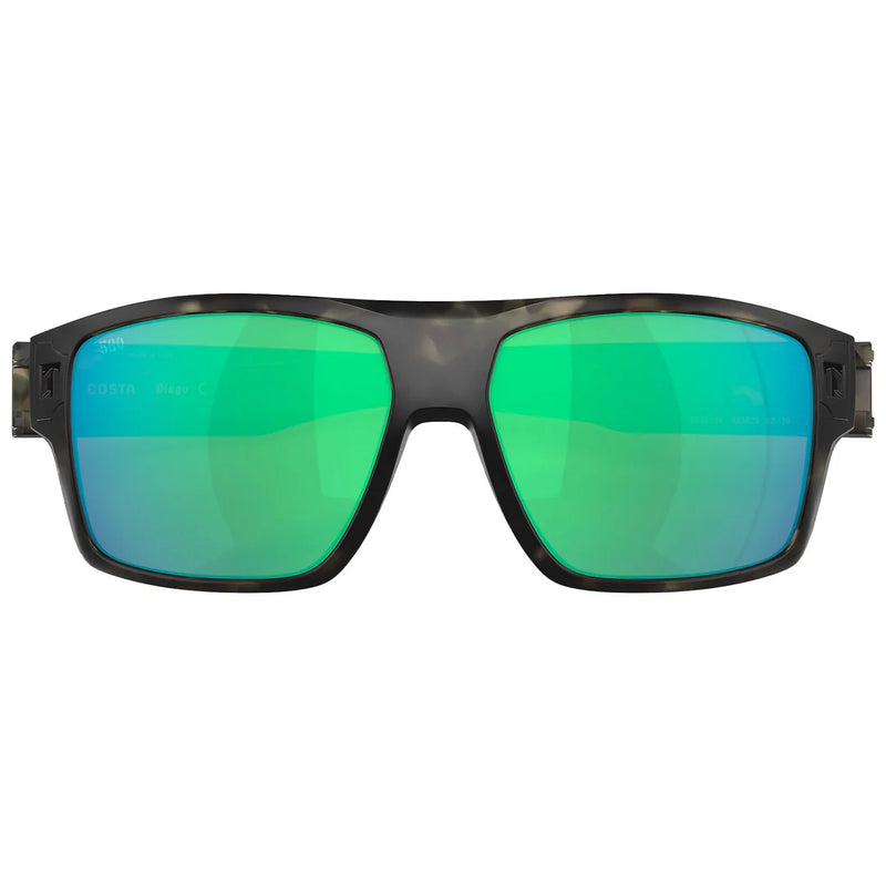 Costa Diego Sunglasses - Wetlands w/ Green Mirror 580G Lens
