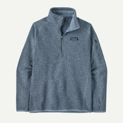 Patagonia Women's Better Sweater 1/4 Zip Sale Barnacle Blue