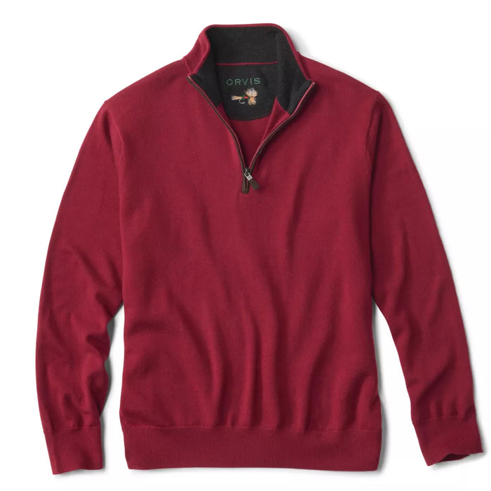 Orvis Merino Quarter Zip Sweater 2.0