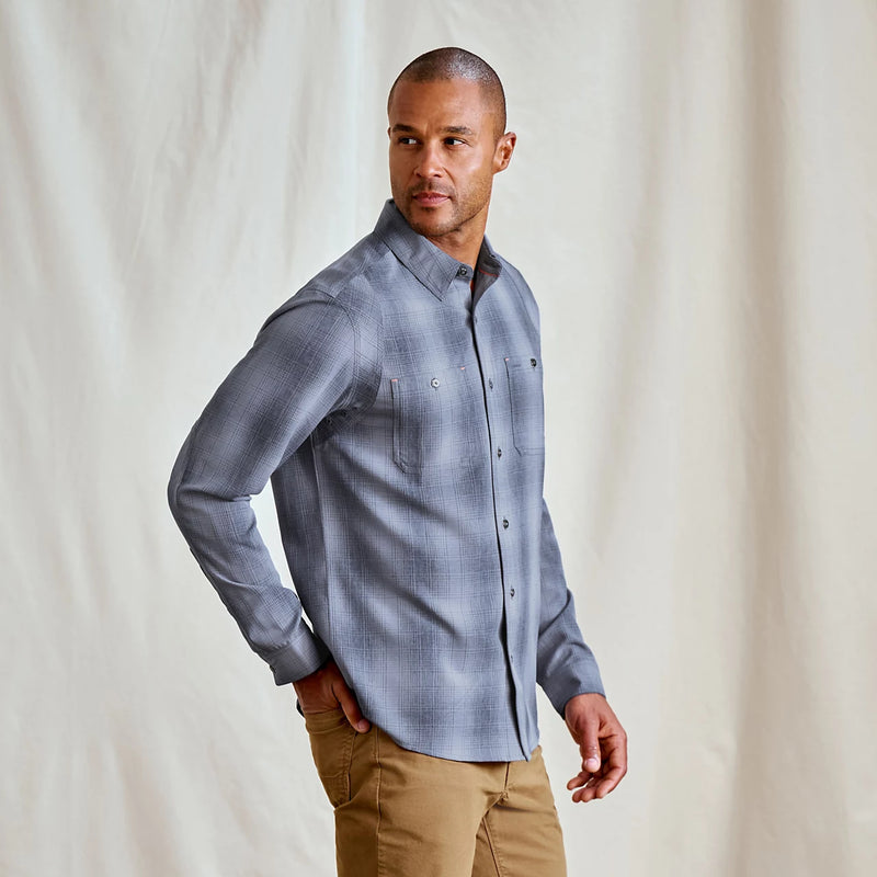 Orvis Men's Tech Chambray Long Sleeve Work Shirt