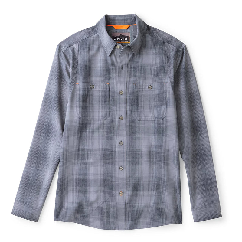 Orvis Men's Tech Chambray Long Sleeve Work Shirt