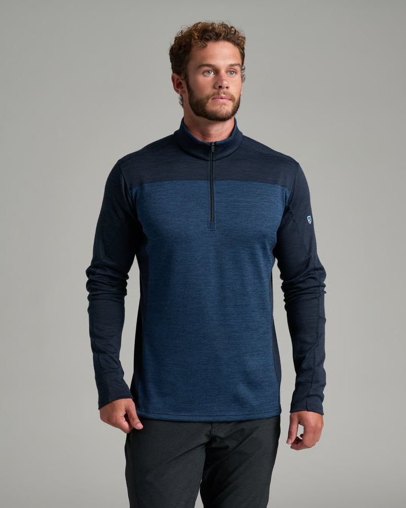 Kuhl Men's Ryzer 1/4 Zip Long Sleeve Shirt