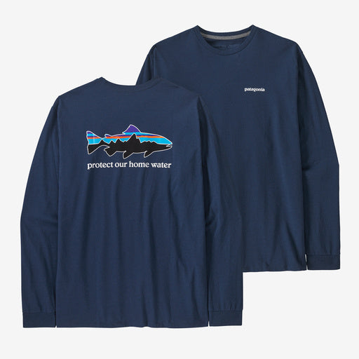 Patagonia Home Water Trout Responsibili-Tee LS
