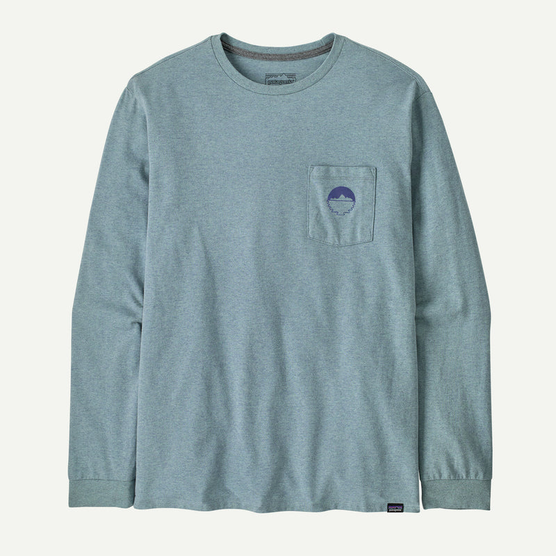 Patagonia Men's L/S Forgotten Island Pocket Responsibili-Tee Sale