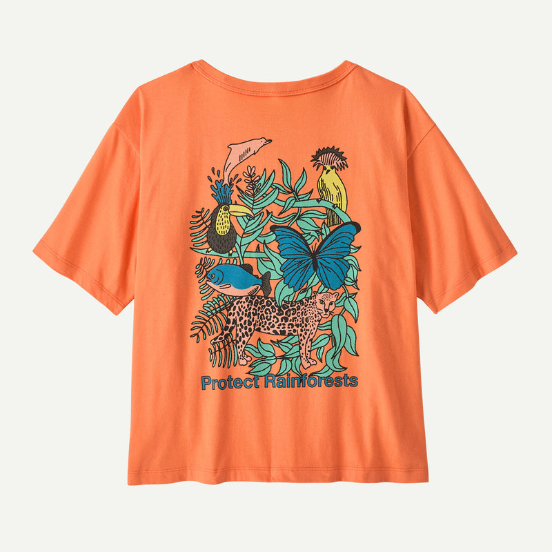 Patagonia Women's Protect Rainforests Easy Cut T Shirt