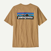 Patagonia Men's P6 Logo T-Shirt Sale Talon Gold