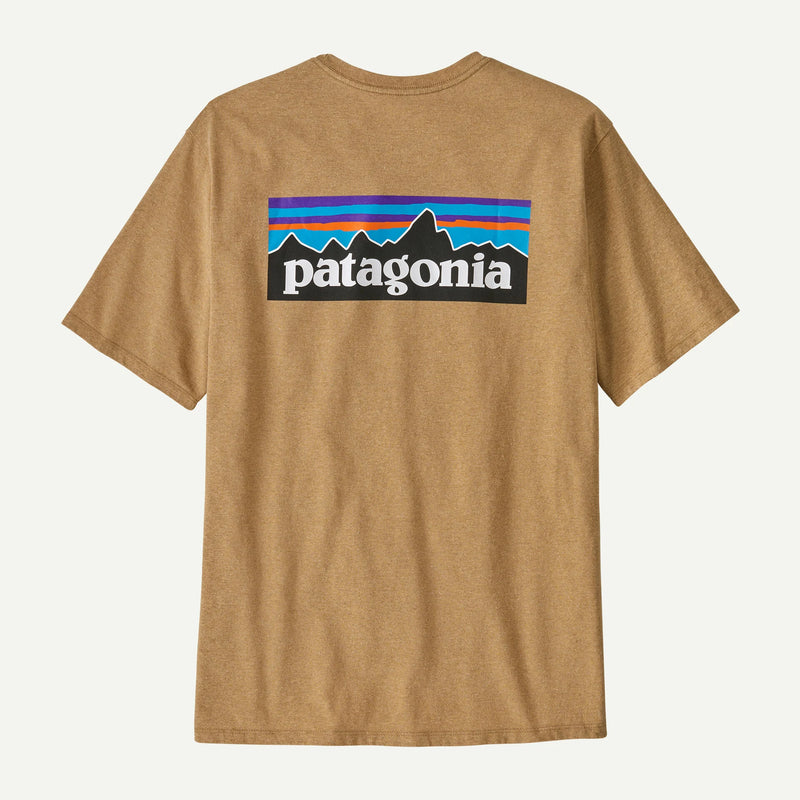 Patagonia Men's P6 Logo T-Shirt Sale Talon Gold