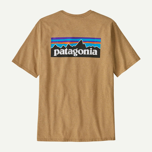 Patagonia Men's P6 Logo T-Shirt Sale Talon Gold