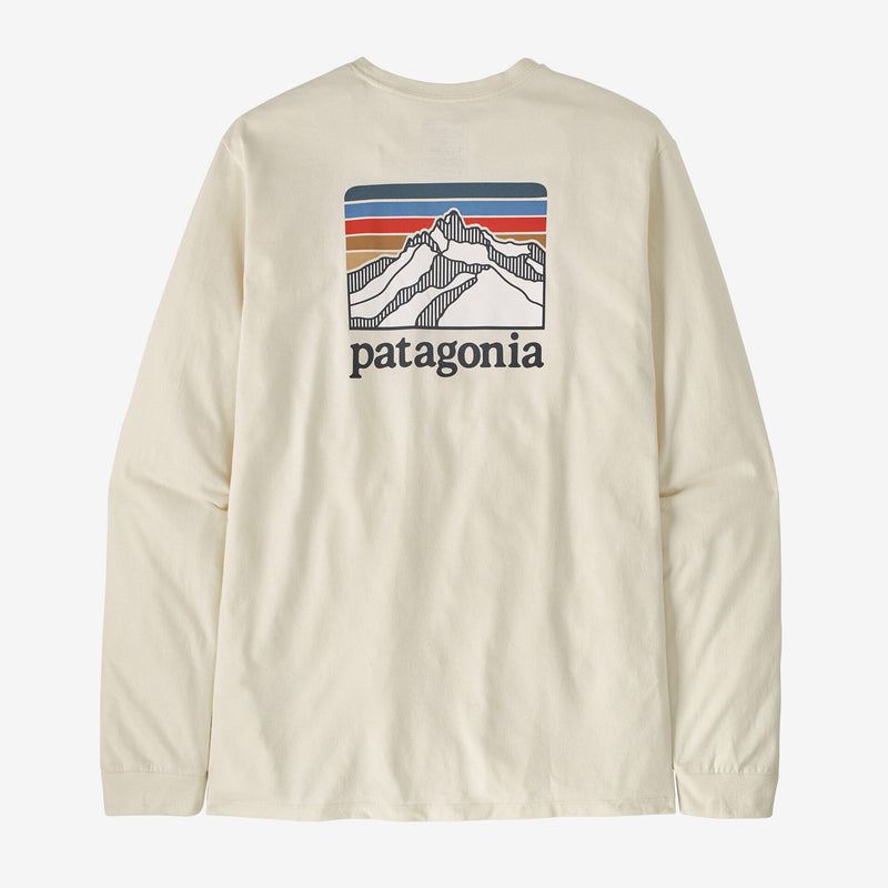 Patagonia Line Logo Ridge Long Sleeve Responsibili-Tee Sale