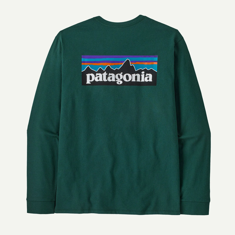 Patagonia Men's P-6 Logo Long Sleeve Responsibili-Tee