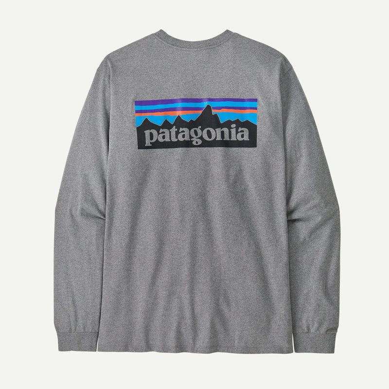 Patagonia Men's P-6 Logo Long Sleeve Responsibili-Tee