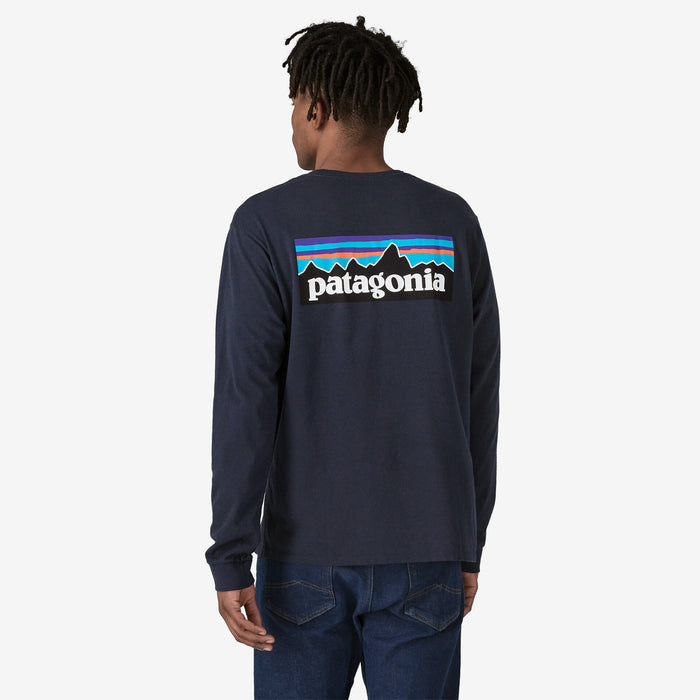 Patagonia Men's P-6 Logo Long Sleeve Responsibili-Tee