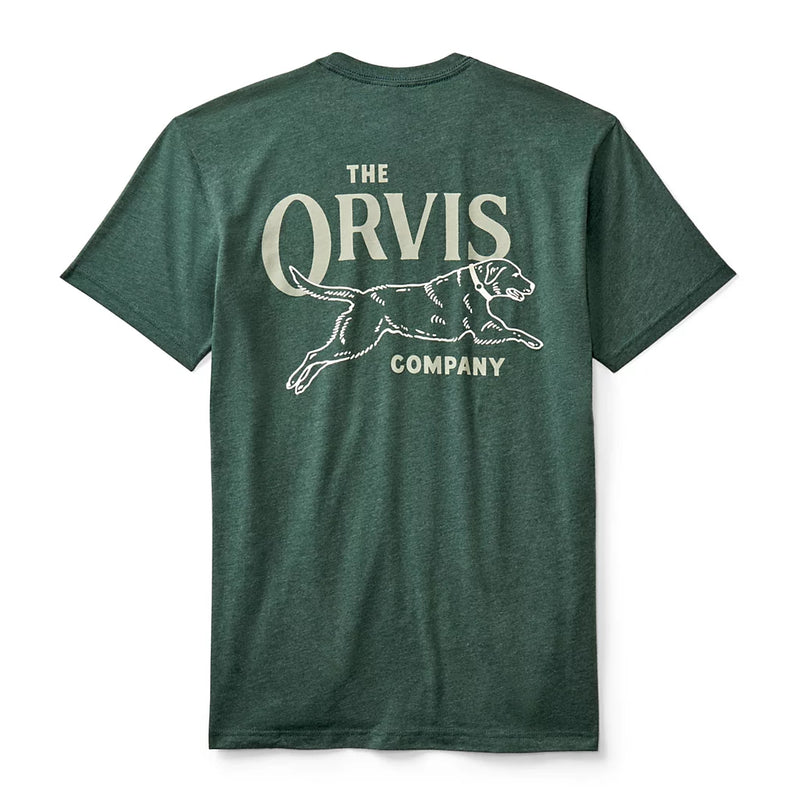 Orvis Men's Jumping Lab Graphic T-Shirt