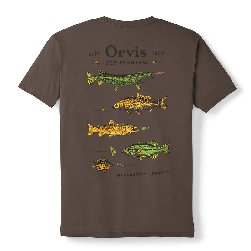 Orvis Freshwater Fish Graphic T-Shirt