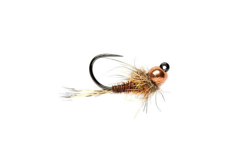 Fulling Mill Hot Spot Pheasant Tail Jig - Orange