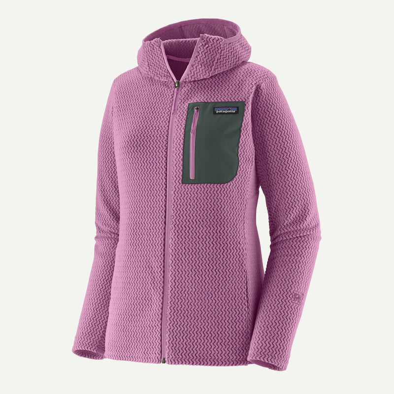 Patagonia Women's R1 Air Fleece Sale Brisk Purple Pink