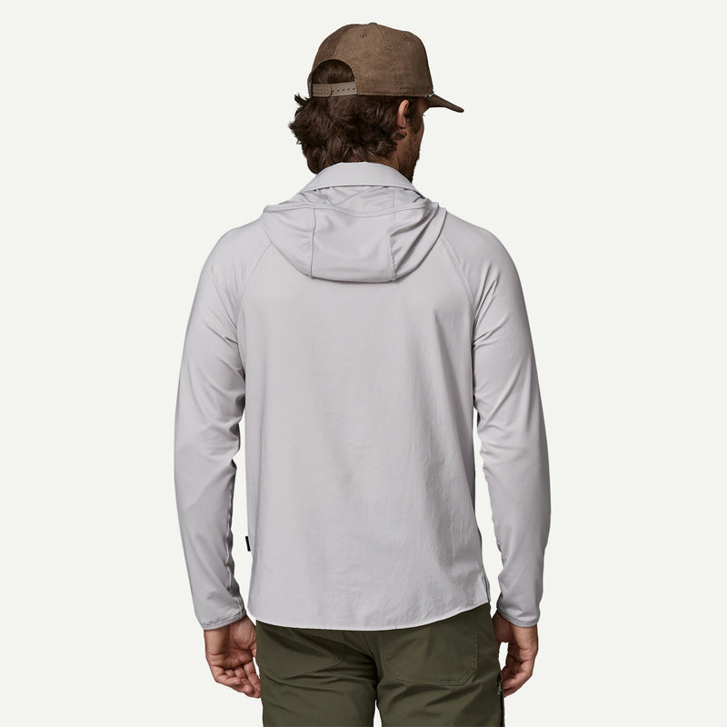 Patagonia Men's River Rambler Hybrid Sun Hoody Crisp Grey
