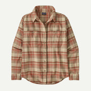 Patagonia Women's Fjord Flannel Sale River Plaid Potters Red