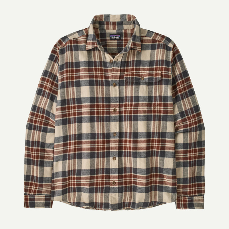Patagonia Men's Long Sleeve Lightweight Fjord Flannel Shirt