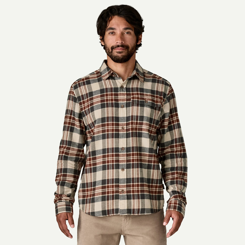 Patagonia Men's Long Sleeve Lightweight Fjord Flannel Shirt